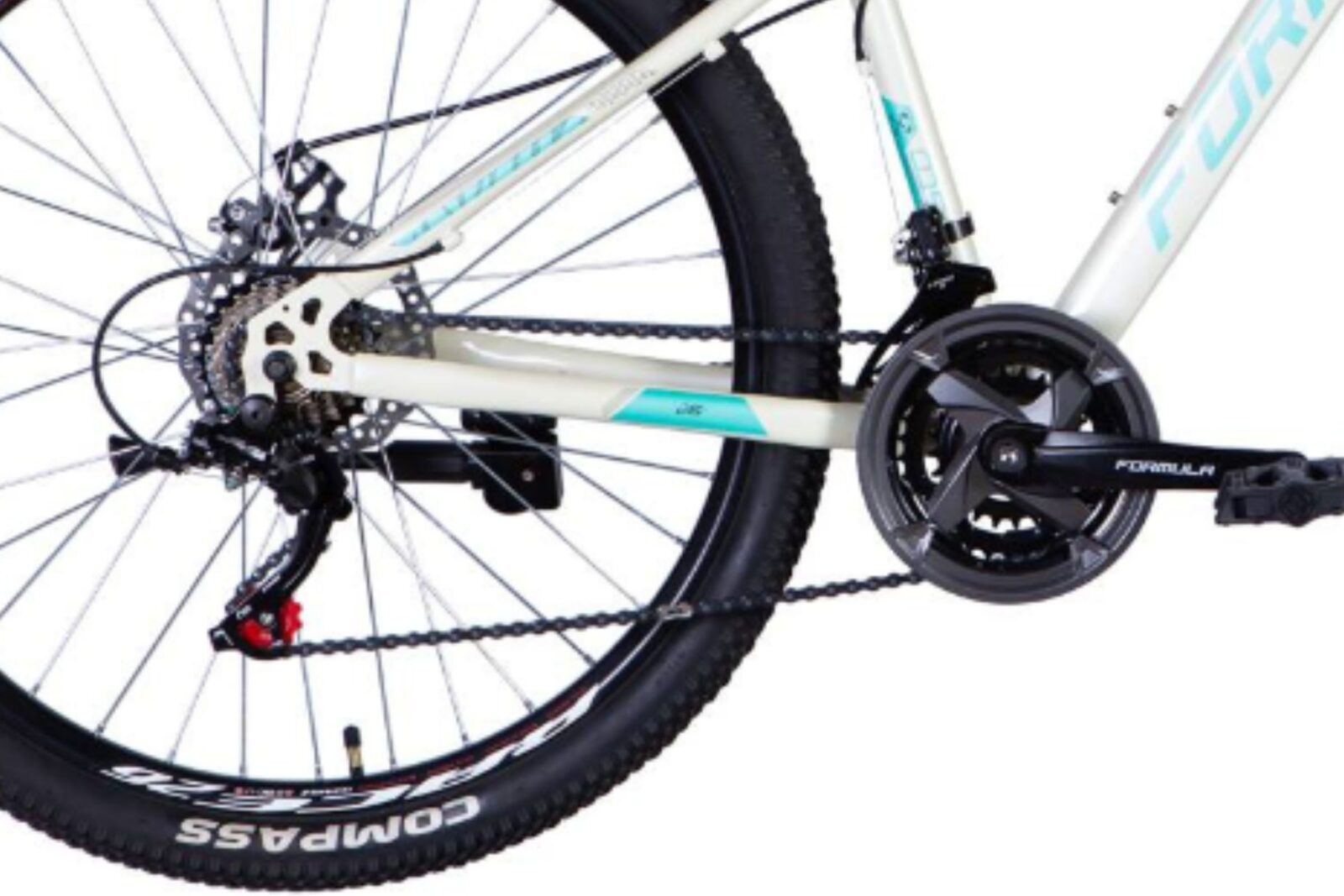 Detail bicykla s prevodovým systémom