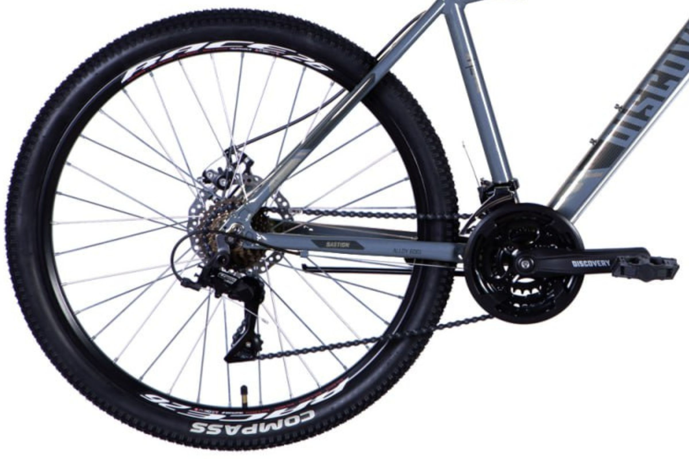 Detail na rám horského bicykla