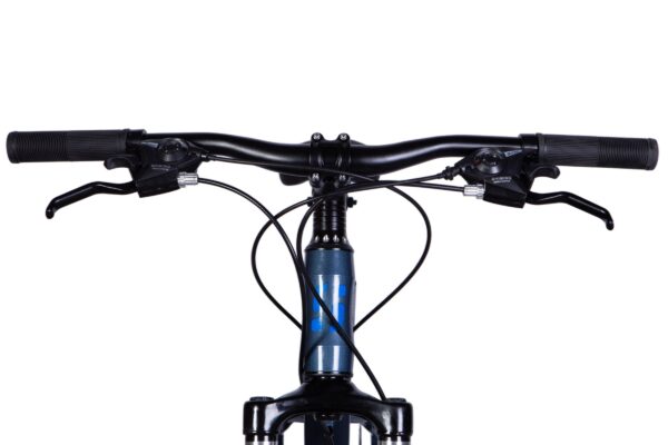 Riadiace páčky a rukoväte bicykla.