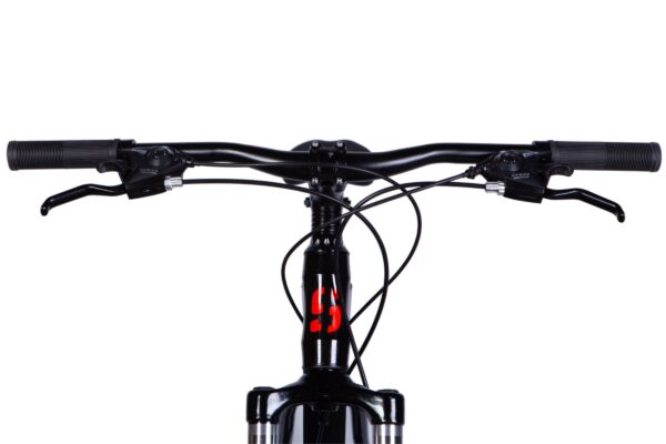 Riadenie horského bicykla z prednej strany