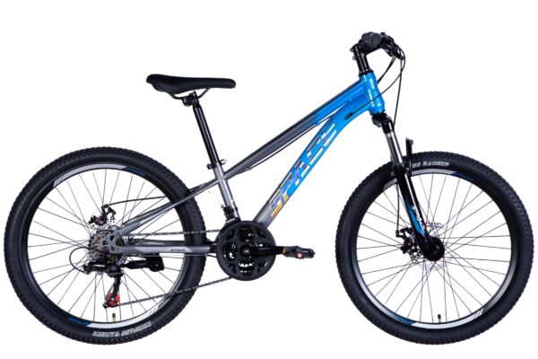 detský bicykel mercury hliník 24", 130–160 cm, 21 prevodov, modrý