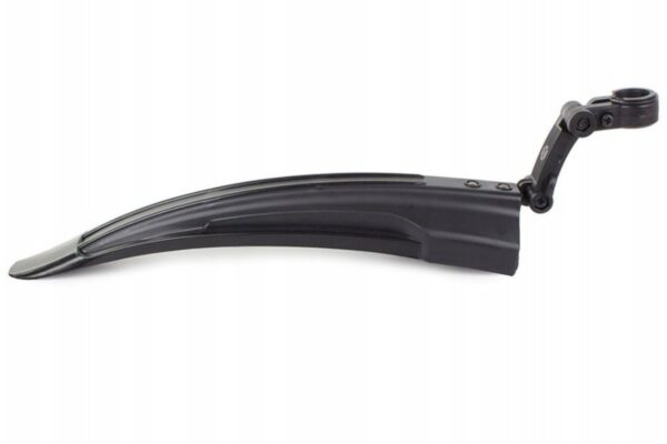 Svart skärmskydd för cykel i plast