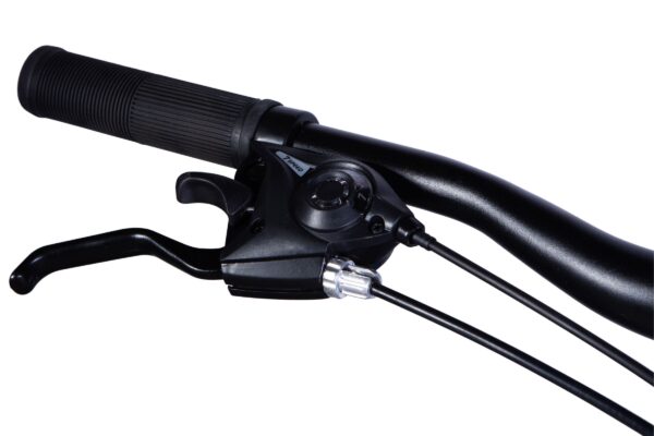 Riadítko bicykla so sedemrýchlostným prepínačom