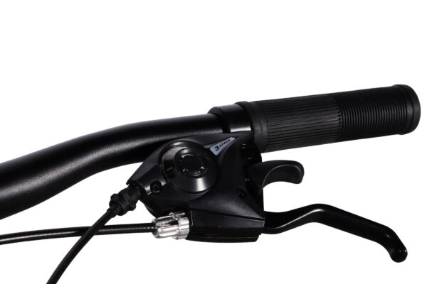 Riadidlá bicykla s ovládaním rýchlosti.