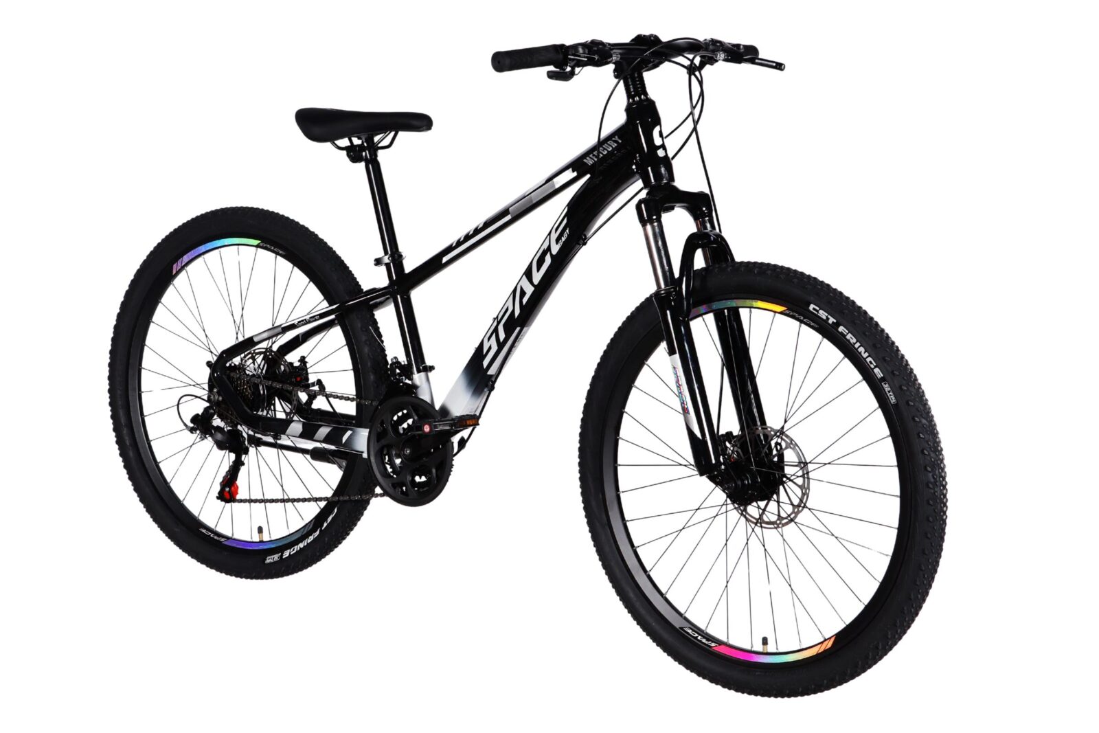 mtb bicykel mercury hliník 26", 145–170 cm, 21 rýchlostí, Čierna/Červená (copy)