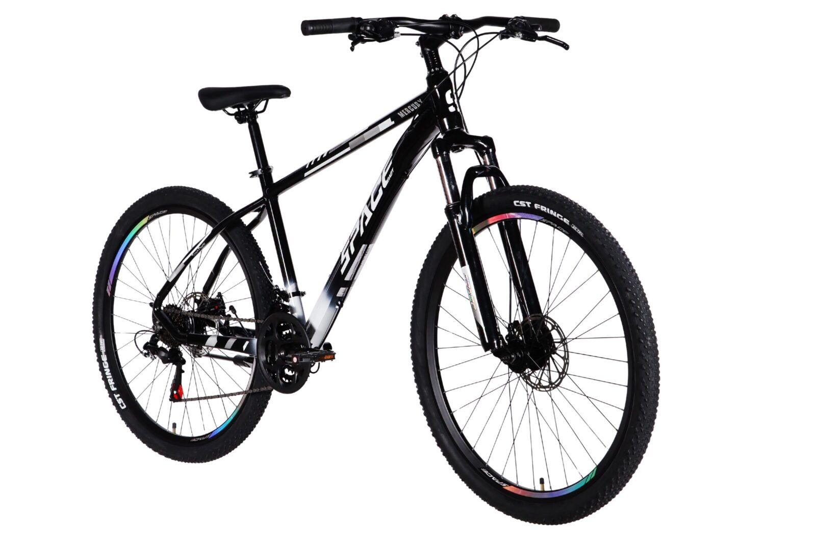 mtb bicykel mercury hliník 27,5", 160–185 cm, 21 rýchlostí, Čierny
