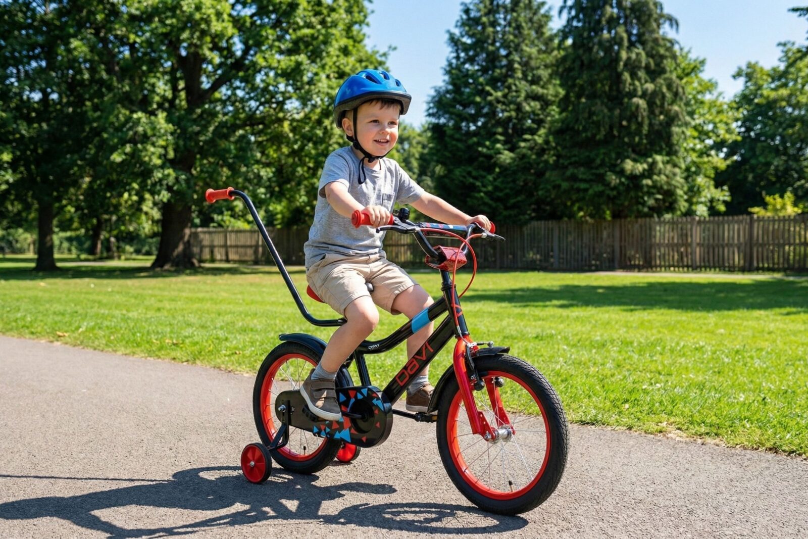 detský bicykel davi zippy 16", 95 110 cm, 1 prevod, Čierny