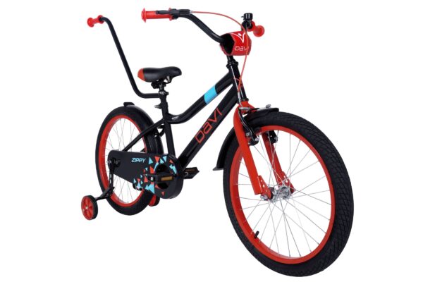 detský bicykel davi zippy 20", 110 130 cm, 1 prevod, Čierny