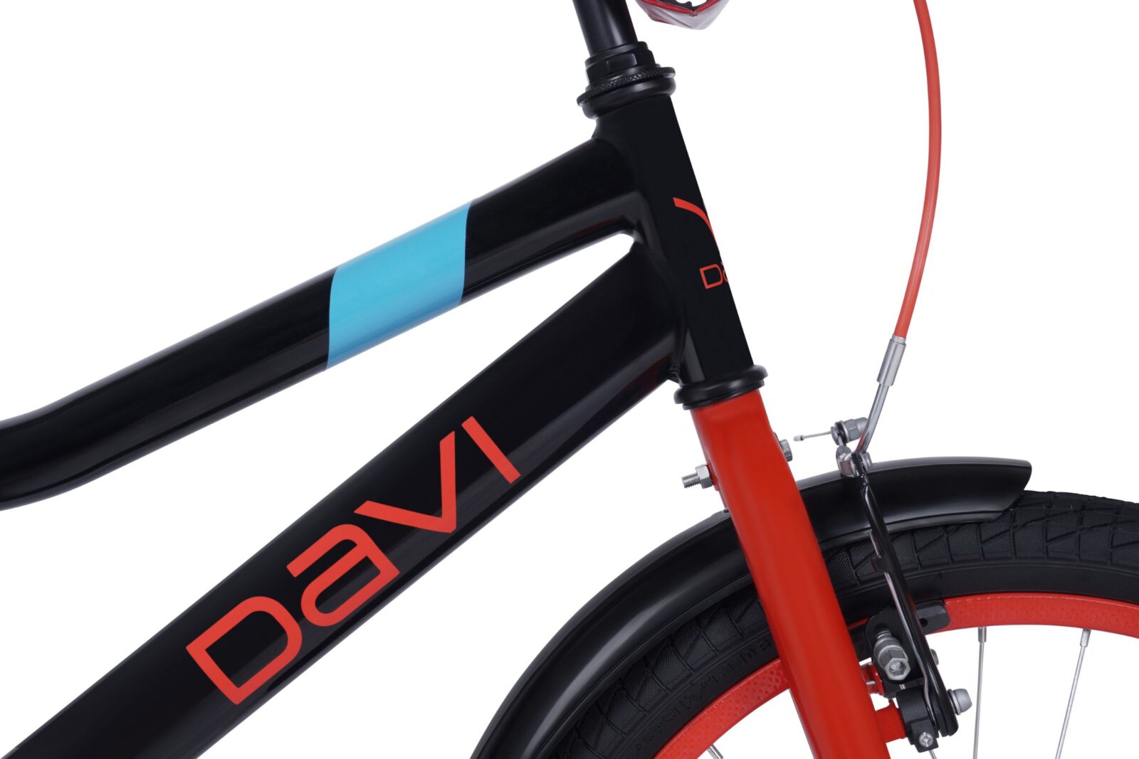 detský bicykel davi zippy 20", 110 130 cm, 1 prevod, Čierny