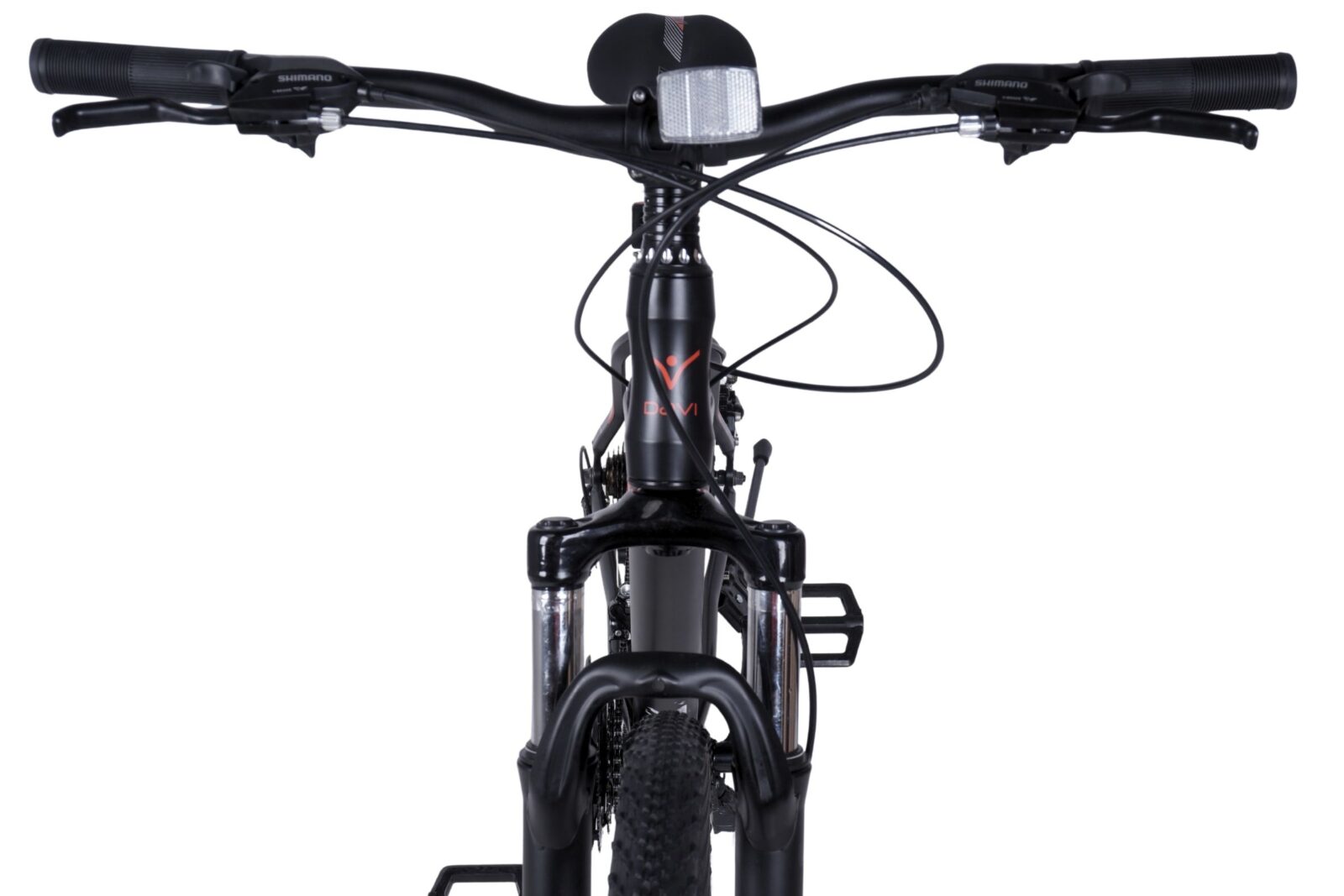 horský bicykel davi montaro hliník 29", 160–185 cm, 21 prevodov, Čierny/Červený