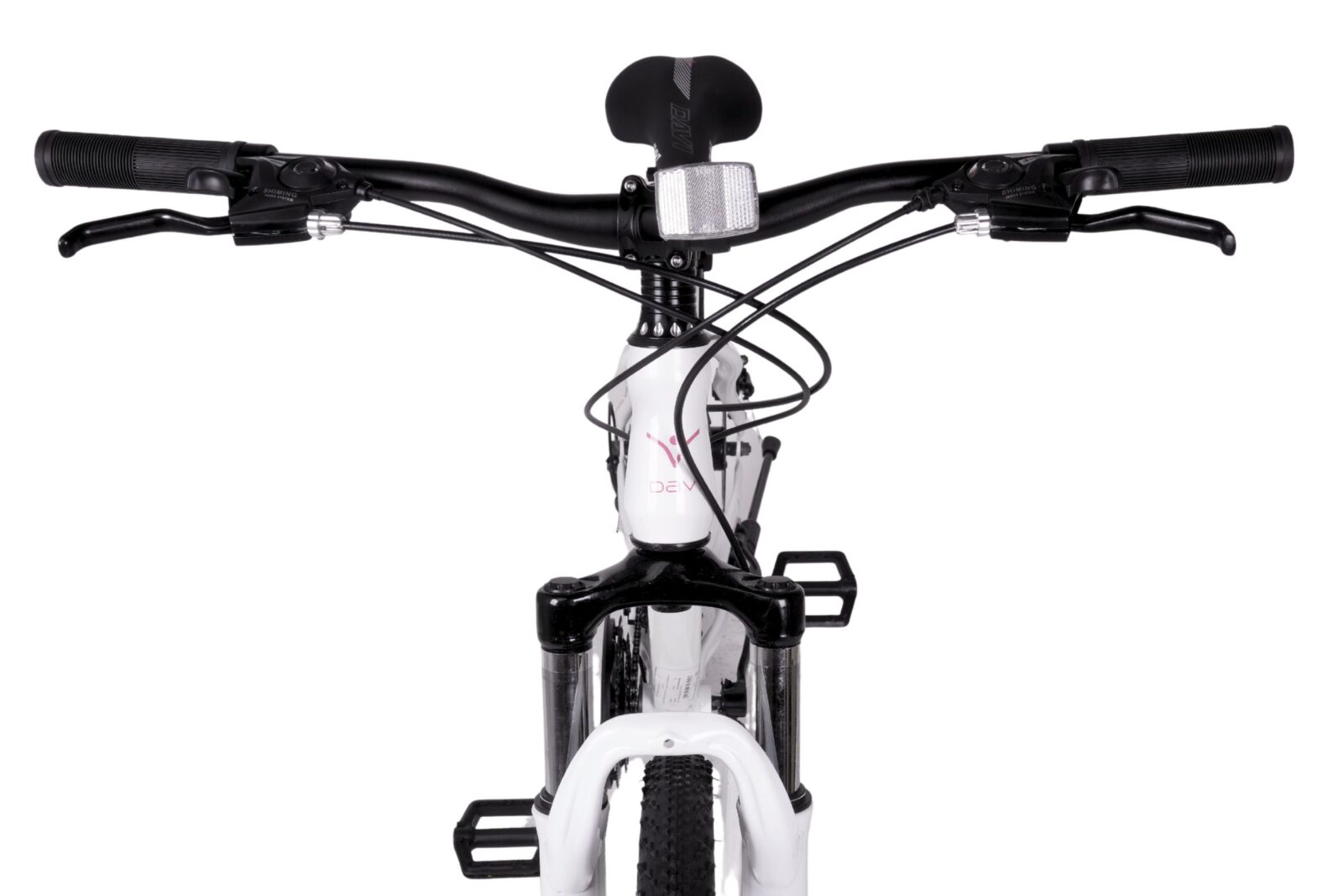 horský bicykel davi bonita 27,5", 160–185 cm, 21 prevodov, biely/ružový