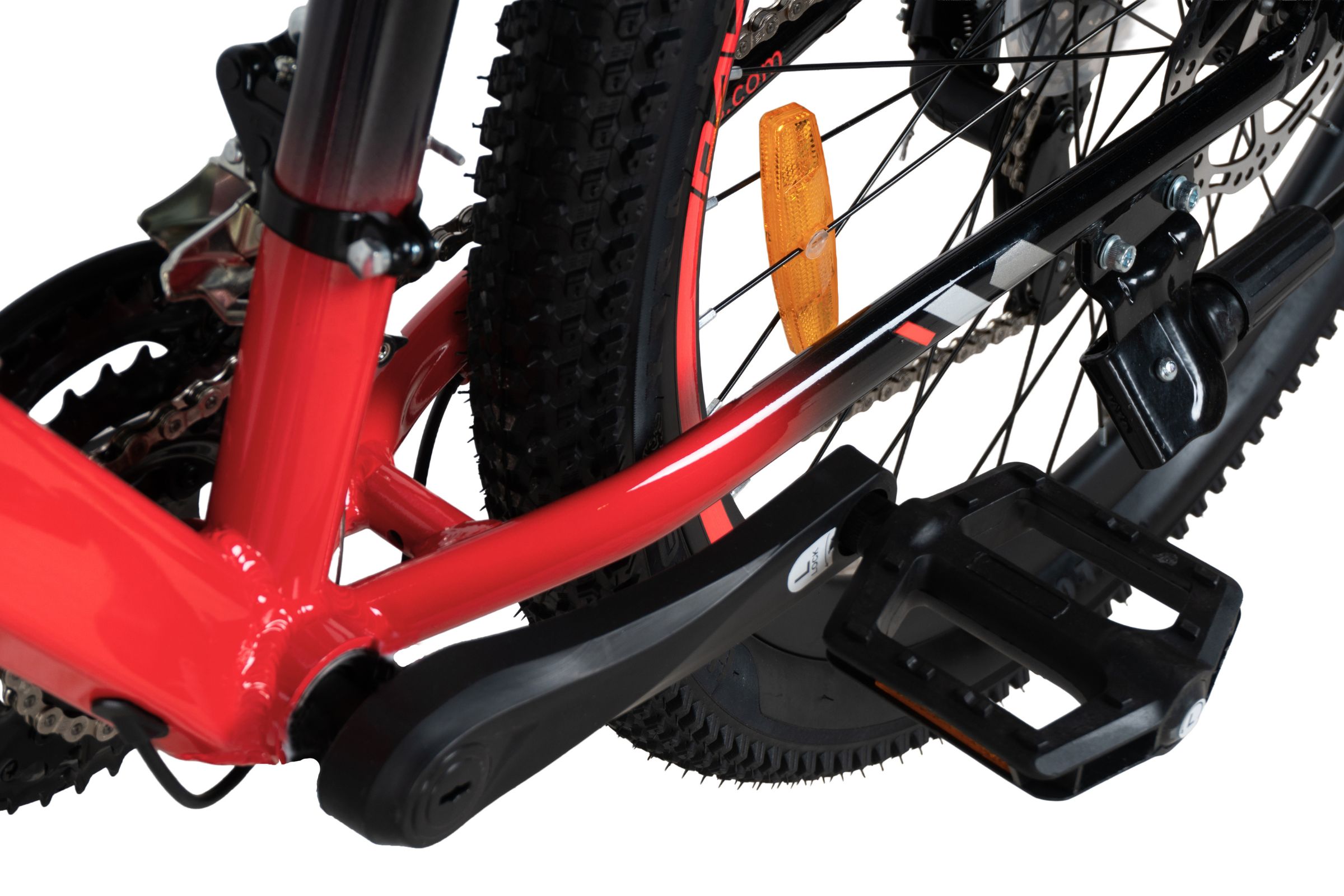 horský bicykel davi montaro hliník 26", 145 170 cm, 21 prevodov, Čierna/Červená farba