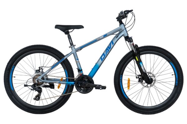 horský bicykel davi montaro hliník 26", 145 170 cm, 21 prevodov, Čierna/Červená farba (copy)