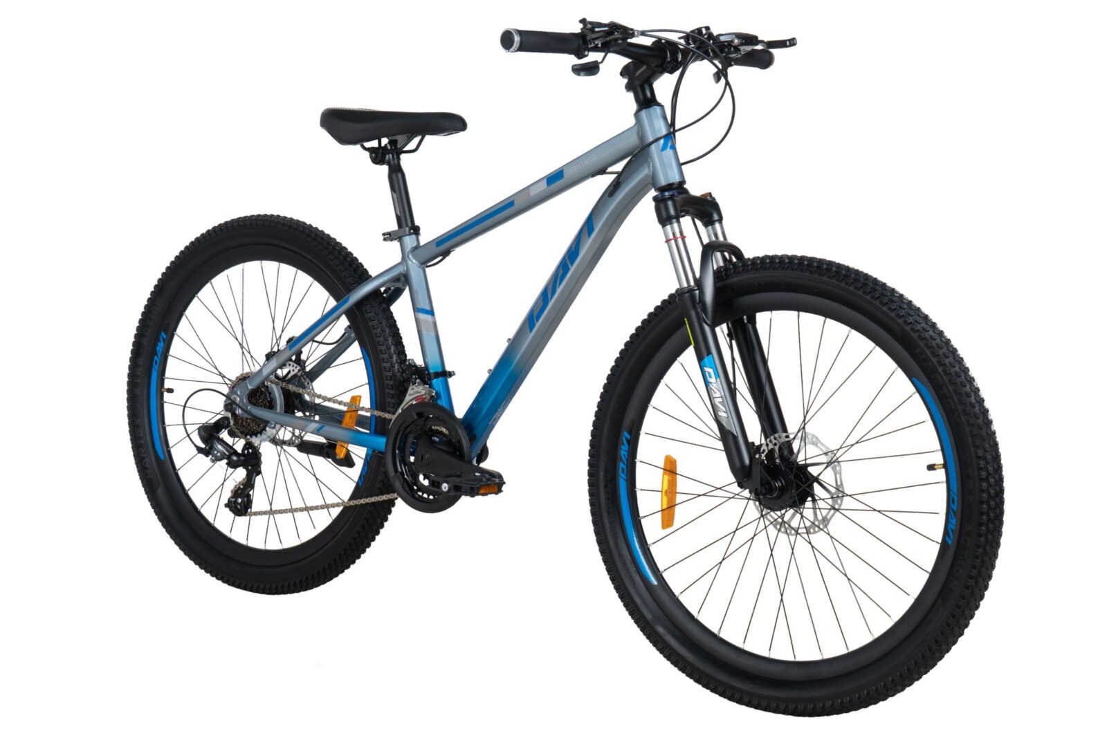 horský bicykel davi montaro hliník 26", 145 170 cm, 21 prevodov, Čierna/Červená farba (copy)