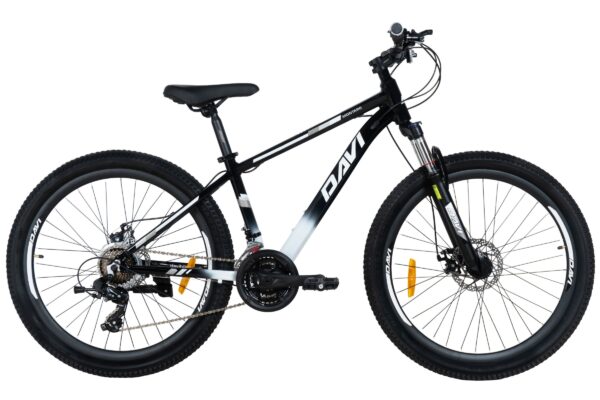 horský bicykel davi montaro hliník 26", 145 170 cm, 21 prevodov, Čierna/Červená farba (copy)