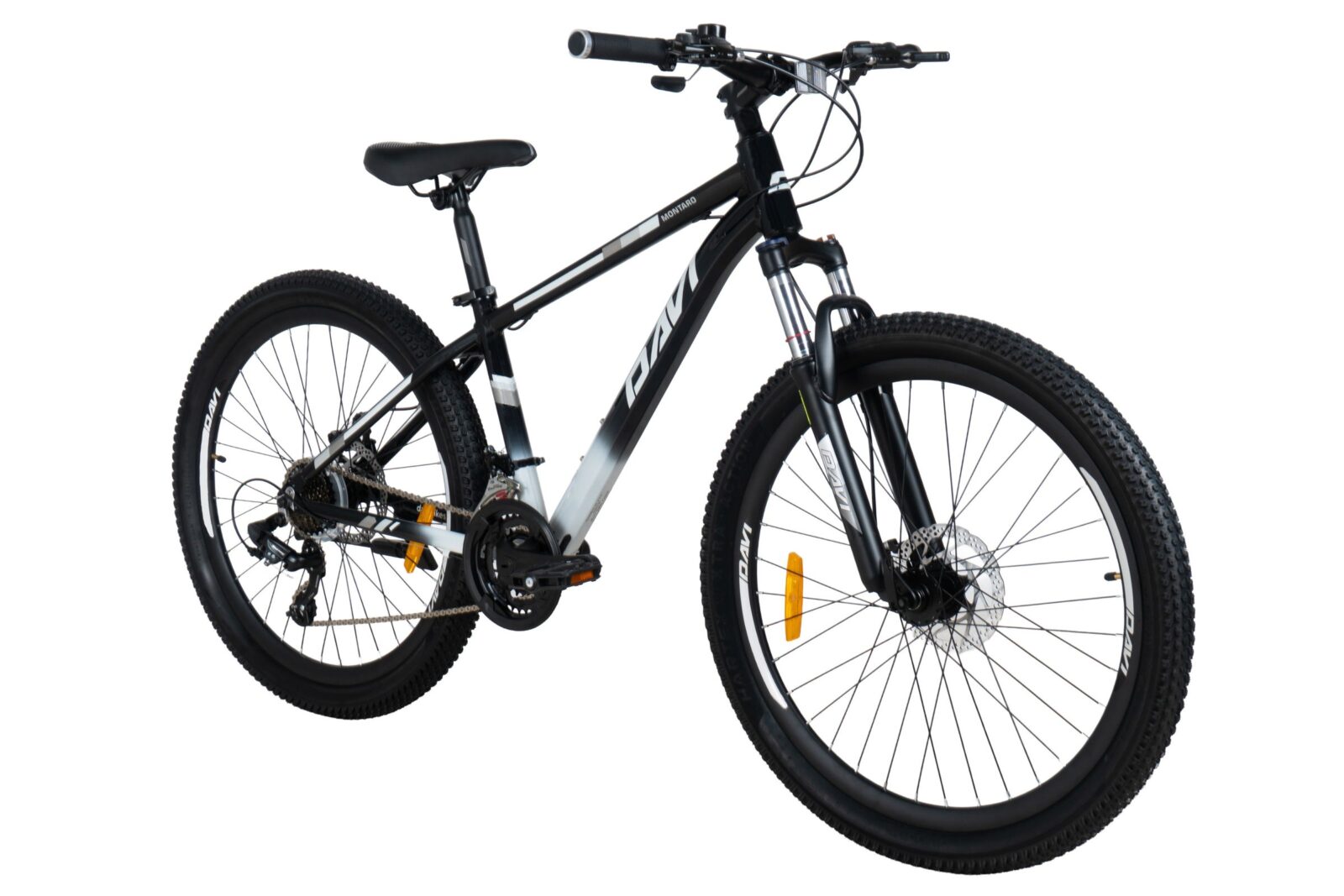 horský bicykel davi montaro hliník 26", 145 170 cm, 21 prevodov, Čierna/Červená farba (copy)