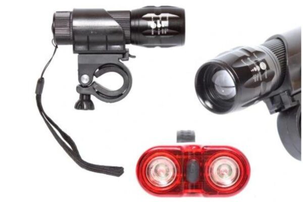 cyklistická sada led svetiel davi 10w
