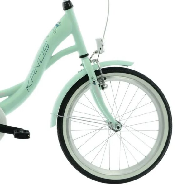 detský bicykel kands diana 20", 100–140 cm, zelená farba