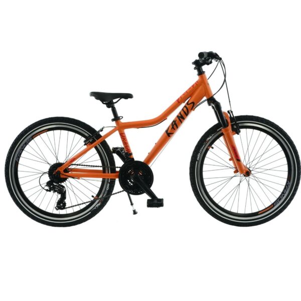 kands dragon 24" bicykel, 130–165 cm, oranžová farba