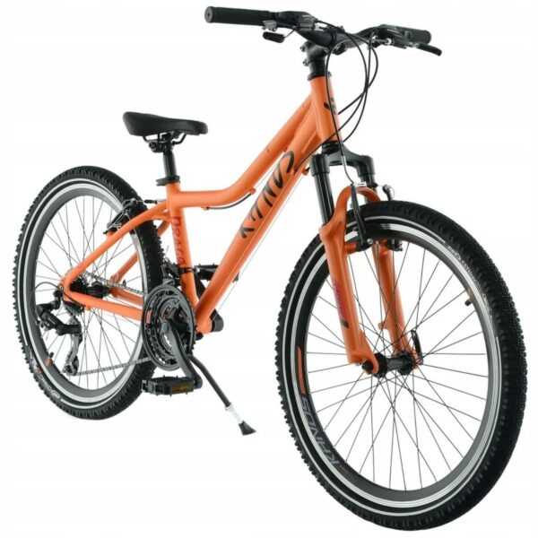kands dragon 24" bicykel, 130–165 cm, oranžová farba