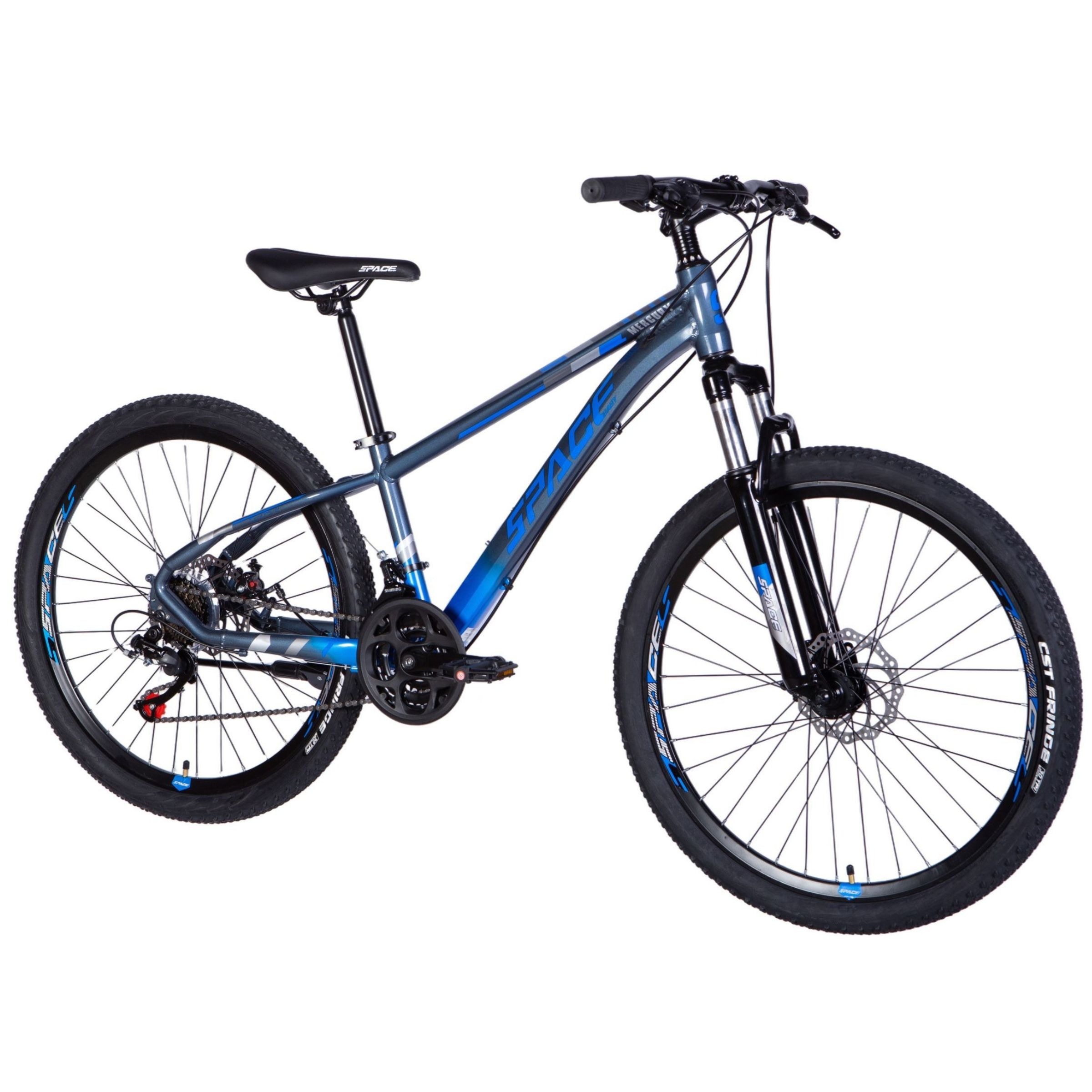horský bicykel mercury hliník 26", 145–170 cm, 21 prevodov, modrá farba