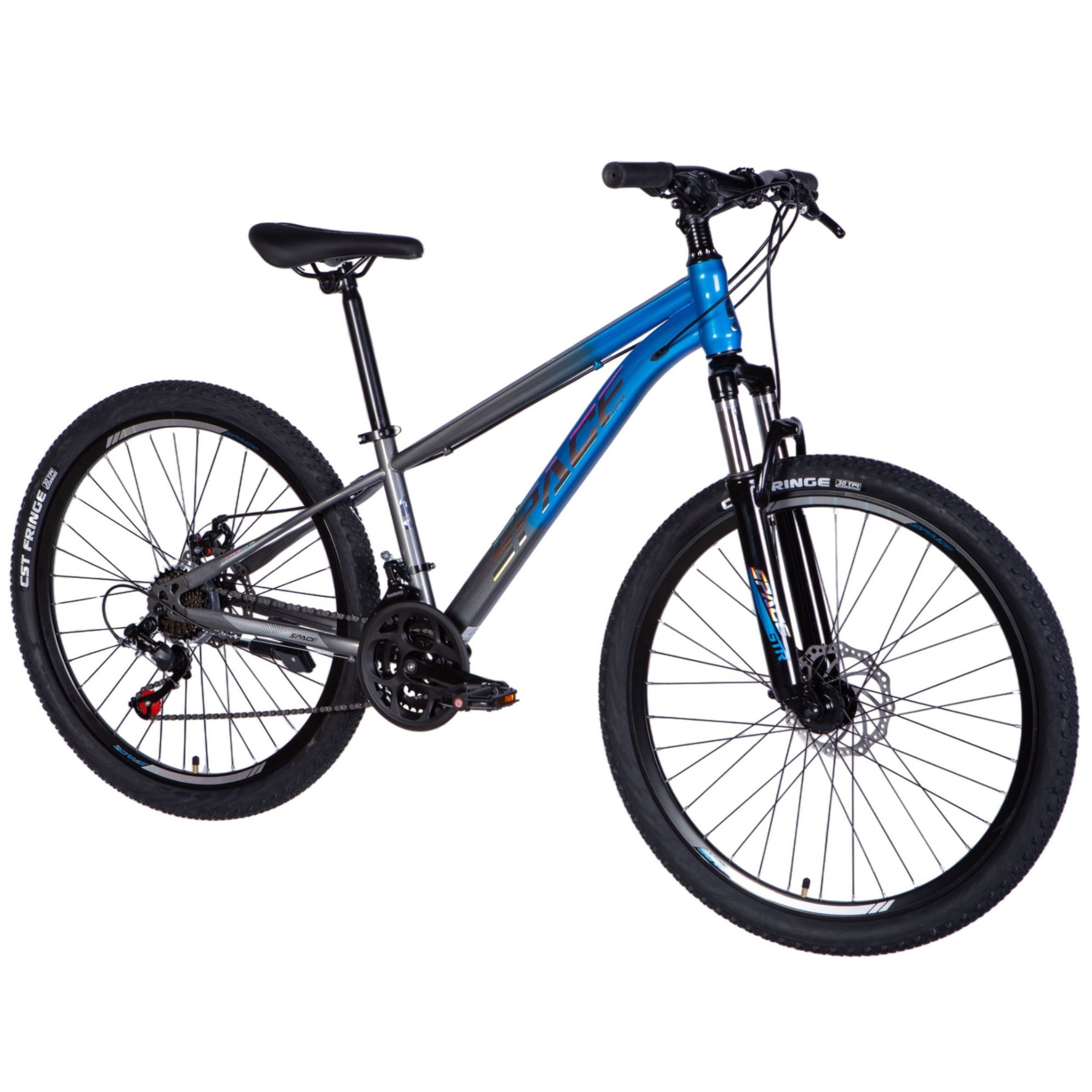 horský bicykel mars 26", 145–170 cm, 21 prevodov, modrá farba